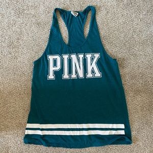 PINK Racerback Tank Top